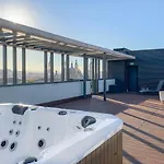 Atico Mejores Vistas Al Pilar Jacuzzi Y Garaje דירה *