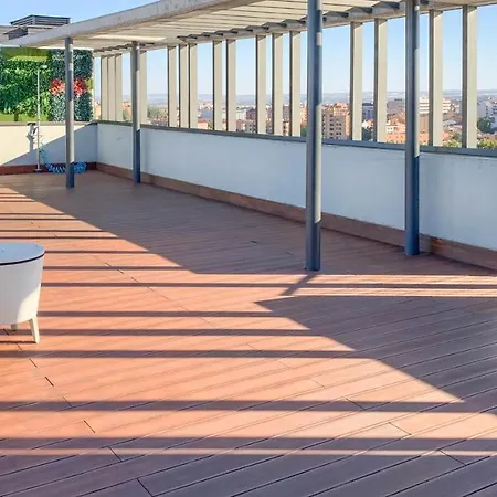 Atico Mejores Vistas Al Pilar Jacuzzi Y Garaje דירה סרגוסה