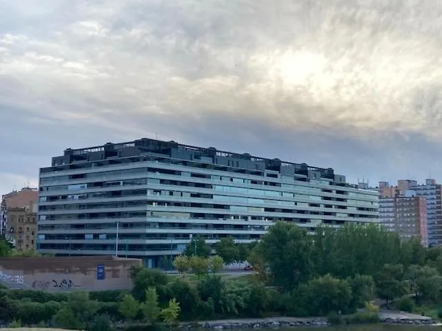 Atico Mejores Vistas Al Pilar Jacuzzi Y Garaje شقة *